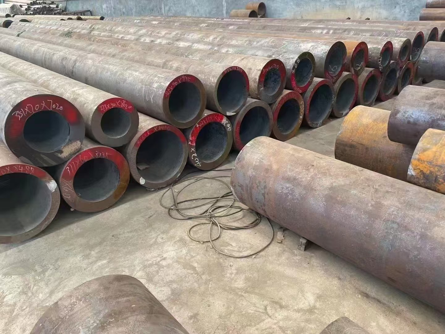 三亚市无缝钢管切割定尺切割加工精轧无缝钢管 - 一站式服务